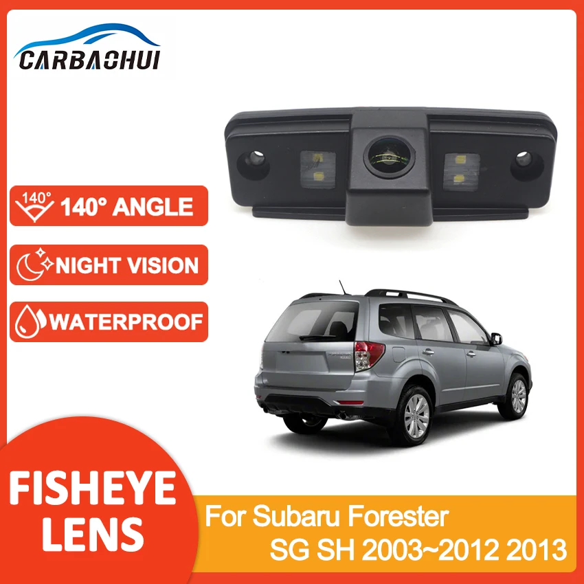Car Camera CCD Full HD Night Vision Rear view Camera high quality RCA For Subaru Forester SG SH 2003~2012 2013