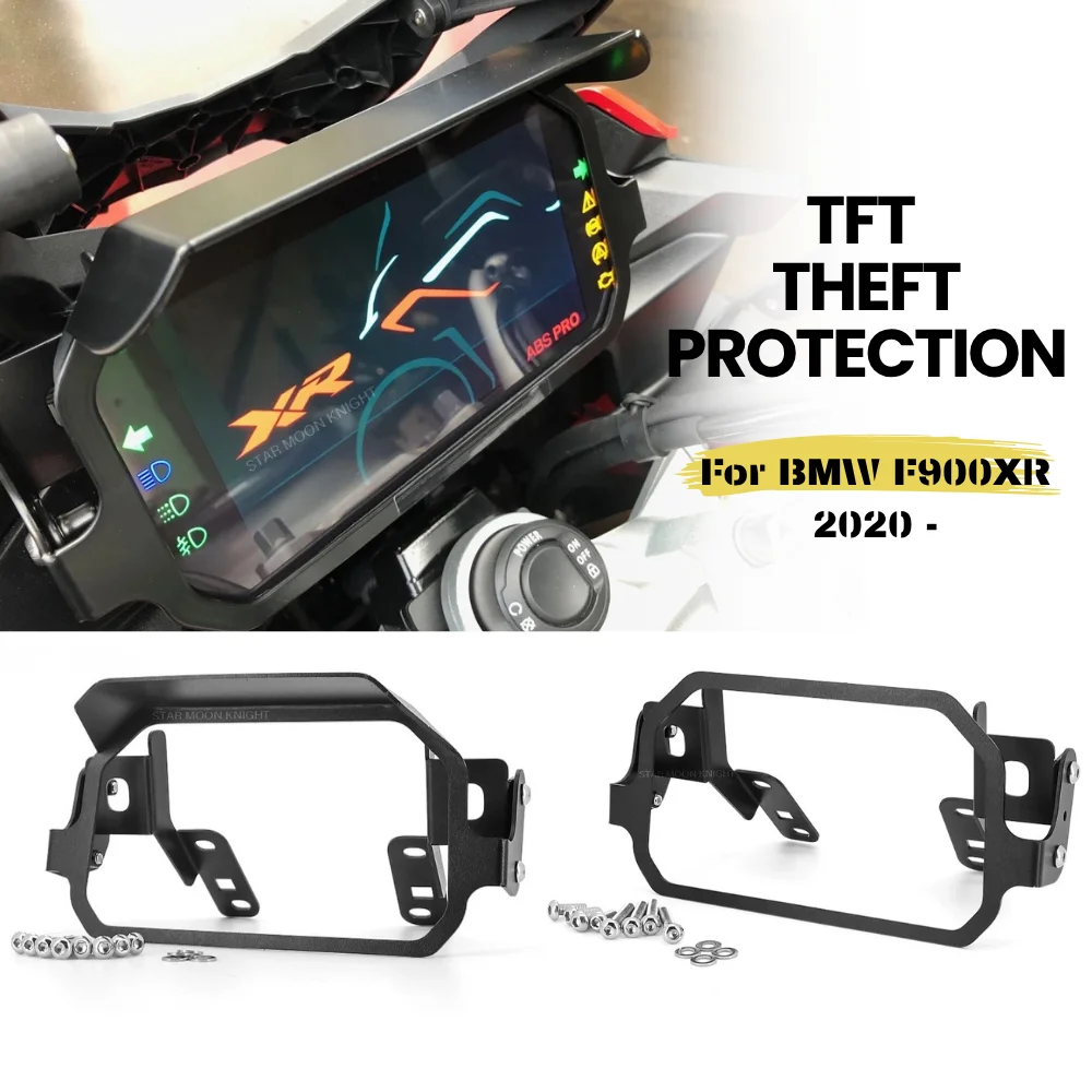 

For BMW F900XR TFT Theft Protection F 900 XR 900XR 2020 2021 2022 2023- Motorcycle Meter Frame Screen Protector Dashboard Guard