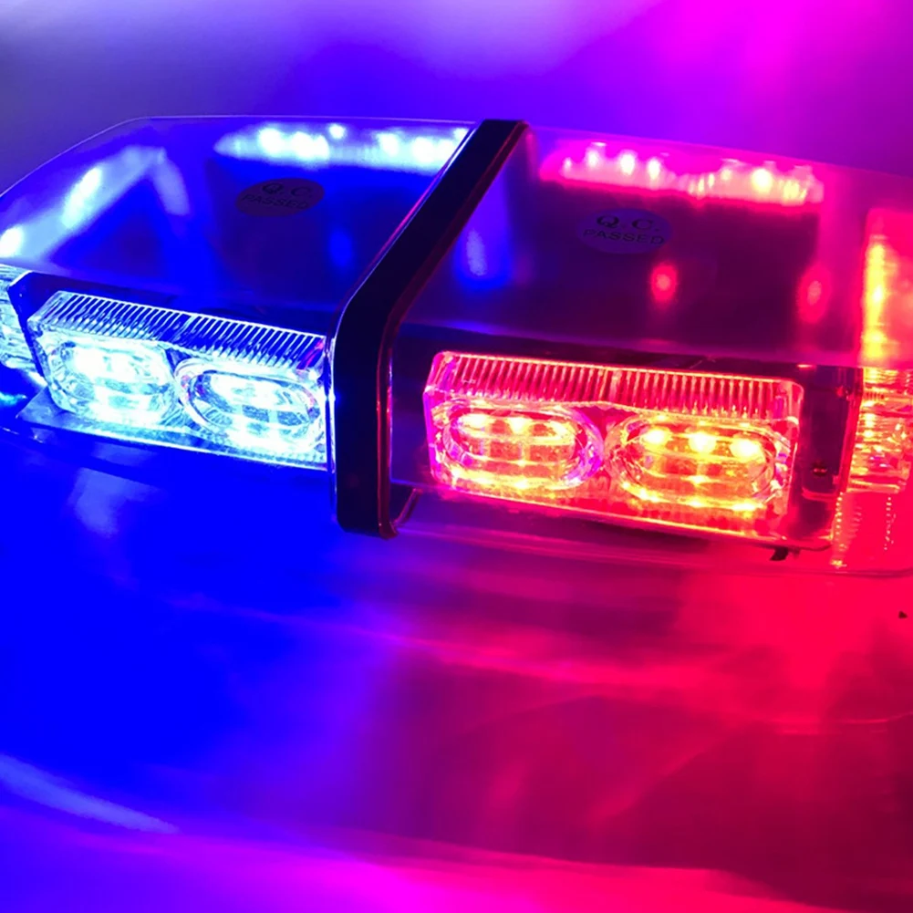 

Car Roof Top Strobe Lights 36 LED Emergency Warning Safety Beacon Mount Car Mini Short Row 36LED Warning Light