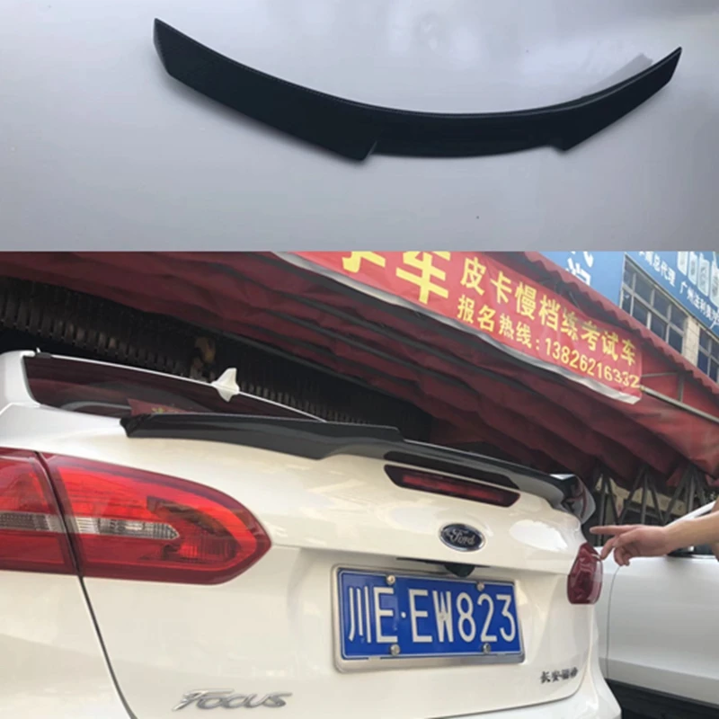 

For Ford Focus Spoiler 2015-2018 High Quality Carbon Fiber Rear Spoiler for Ford Focus 2015+