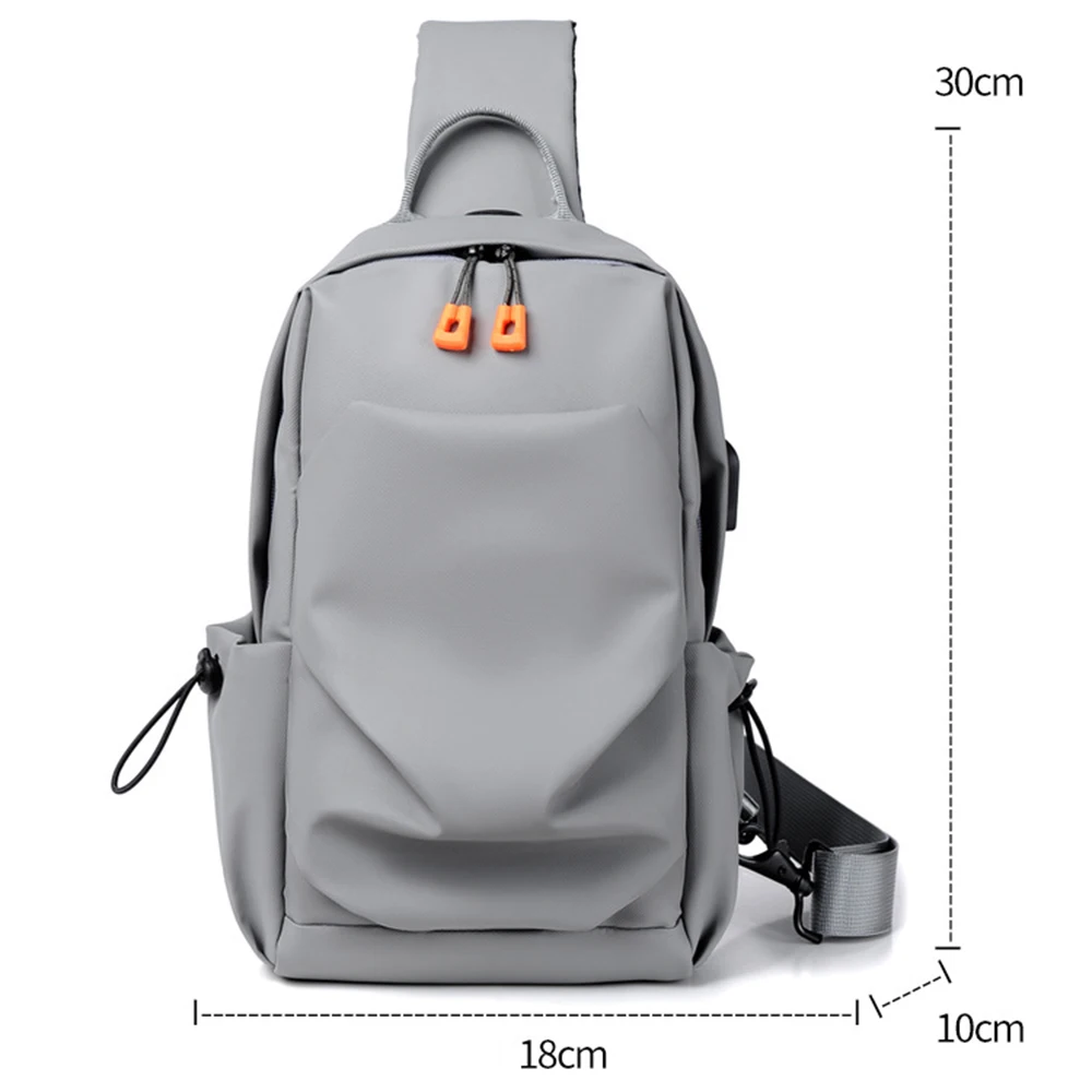 2023 New Fashion Chest Bag Men Simple Nylon Waterproof Casual Shoulder Bag Crossbody Bag Waist Bag Outdoor Sports Bag For Men