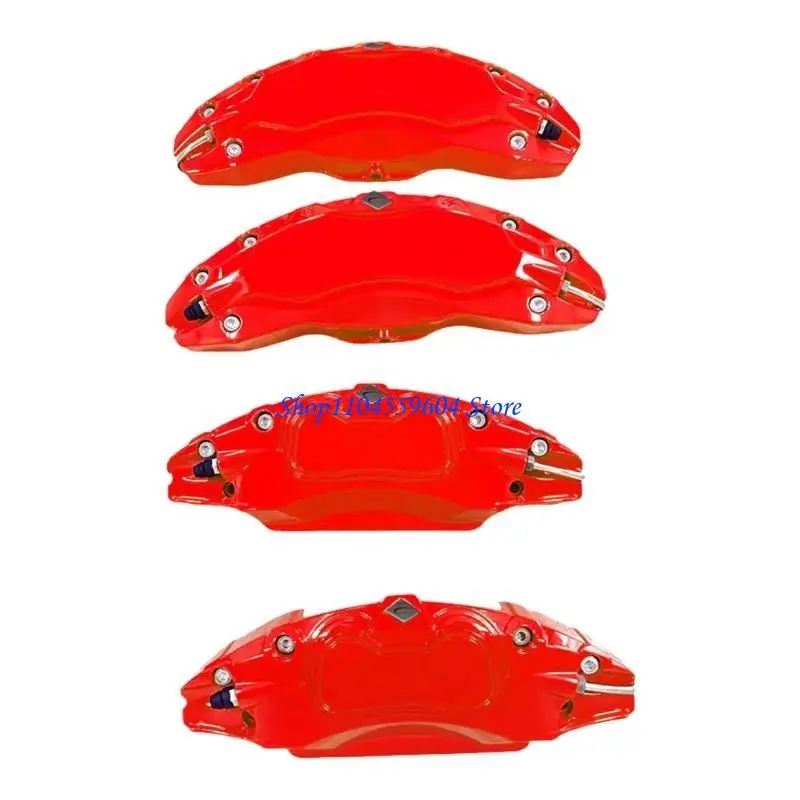 

12QM Easy Installation Caliper Covers Wheel Hub Front and Rear Brake Caliper Cover Auto Accessories for 3 2025