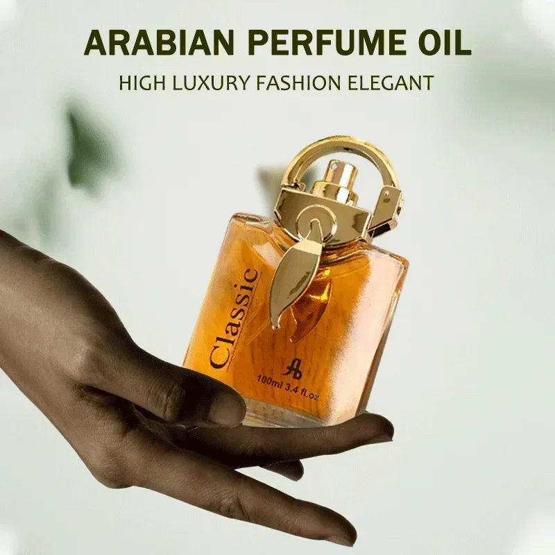 100ml perfume sultão original dubai dan arábia elegante fragrância de longa duração spray ouro embalagens de alta qualidade desodorantes