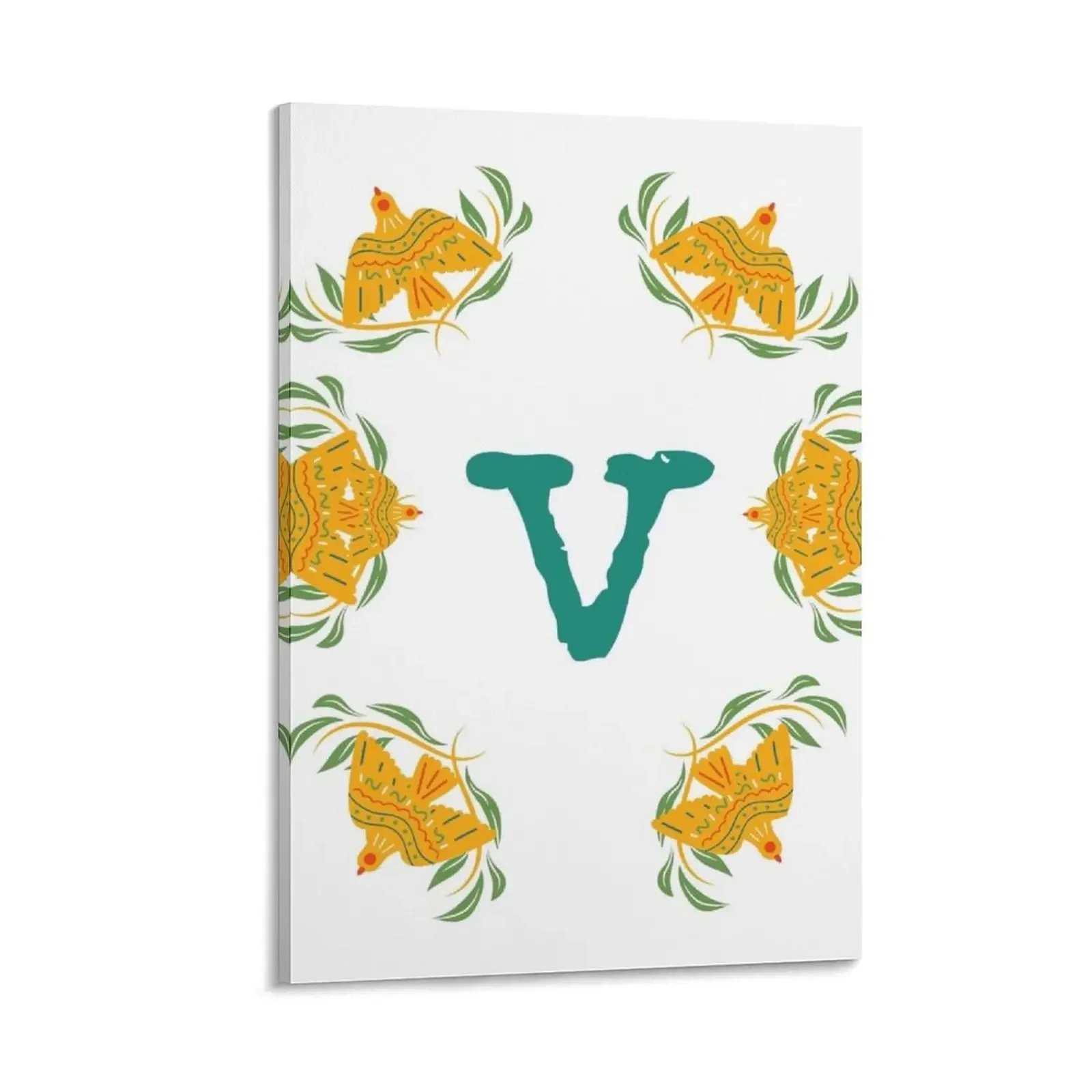 

valentines letters - Botanical Alphabet Canvas Painting wall art Luxury living room decoration posters decoration for the room