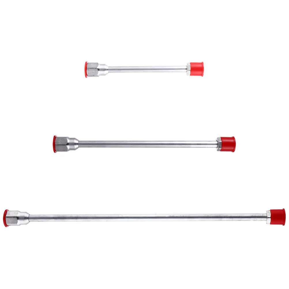 

3pcs Paint Sprayer Extension Pole 20cm 30cm 50cm Aluminum Alloy Airless Sprayer Accessories Long Reach Painting Tools