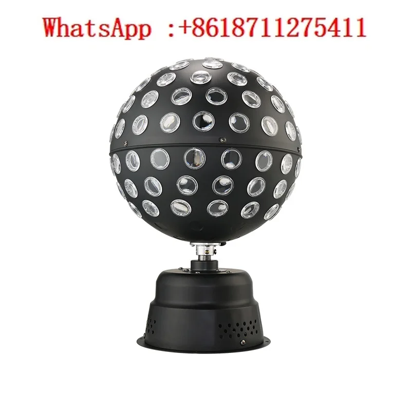 Rainbow Magic Ball Lamp Nine Color Ball Spotlight Bar Desk Light Voice Controlled Ceiling Atmosphere Light Rotating Light