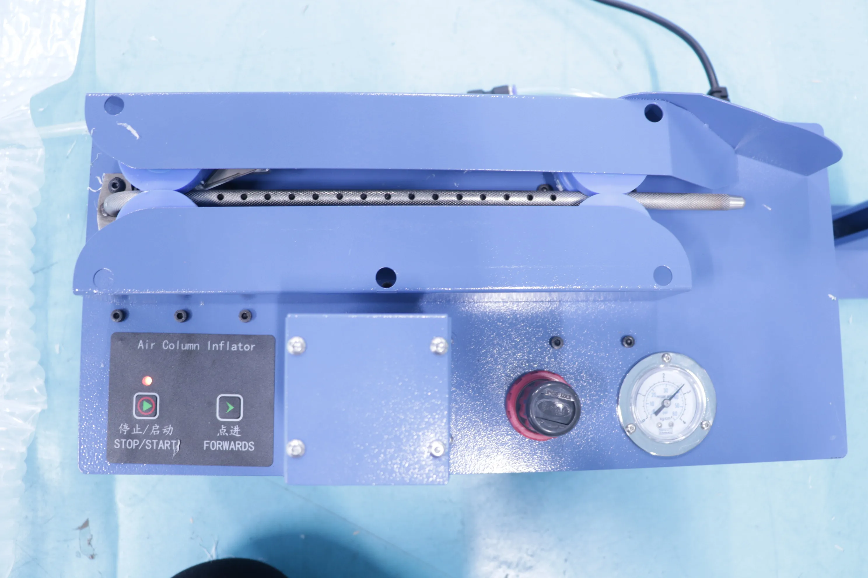 منفاخ عمود الهواء الأوتوماتيكي 200 كيس/دقيقة مع طبقة مانعة للتسرب (تشغيل بنقرة واحدة) #4
