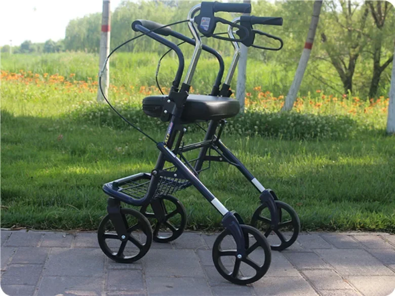 Travel Cart for the Elderly Walking Gadget for Older  Travel Cart Shopping Scooter