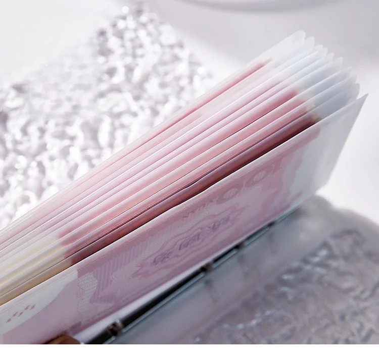 A6 Wave Money Book Refillable Cash Organizer w/Budget Tracker & Waterproof Banknote Sleeves Financial Ecosystem Planner