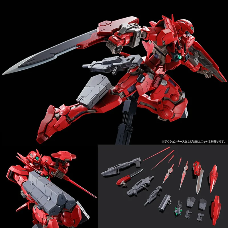 Original genuino MG 1/100 Gundam 00F Gundam Astraea tipo F completamente armado Bandai Anime modelo juguetes figuras de acción regalos coleccionables