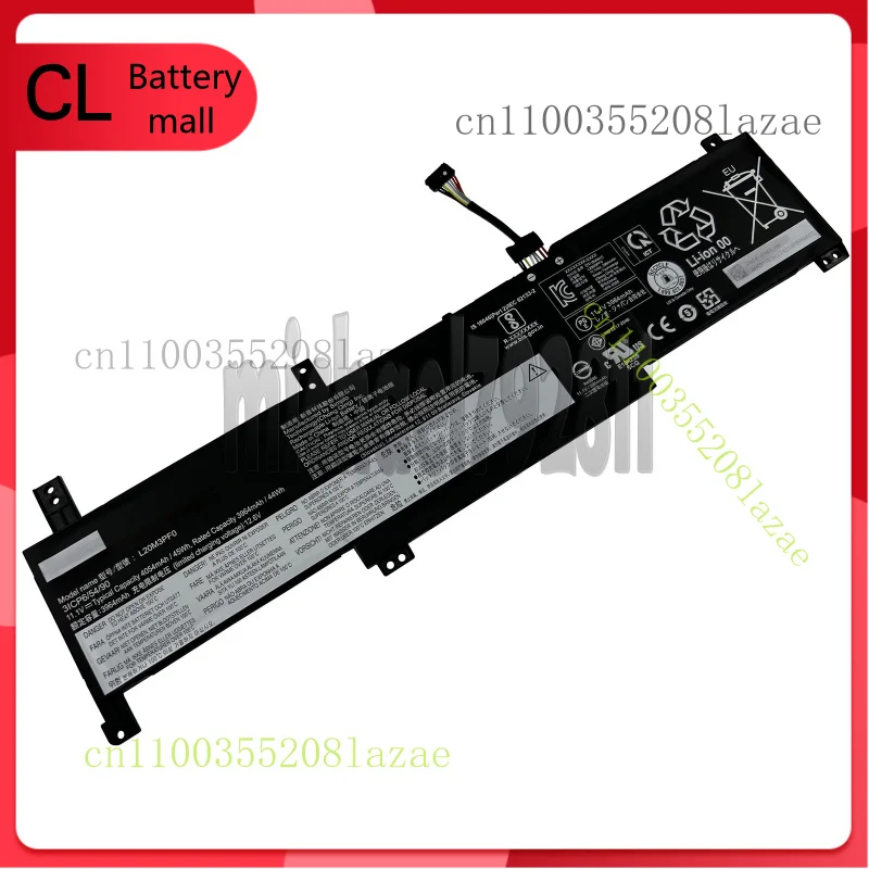 

Оригинальный аккумулятор L20M3PF0 для Lenovo IdeaPad 3 14ITL6 15ITL6 L20L3PF0 L20C3PF0