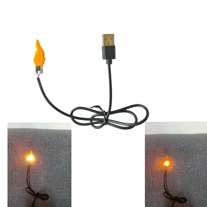 5V USB flame lamp wick simulation candle lamp circuit board solar flame lamp circuit board wickPCBA