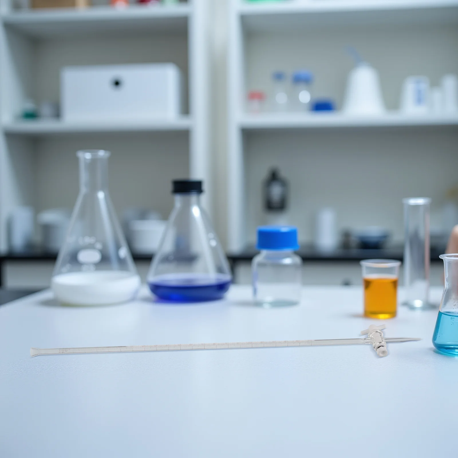 

Glass Transparent 10ml Reliable Acid Titration Laboratory Chemistry Learning Equipment Lab Burettes Acid Handling Tool