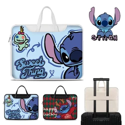 Disney Stitch Laptop Bag 12 13.3 14 15.6 16 17 Inch Handbags Travel Notebook Sleeve Cover for Macbook HP Dell Acer Lenovo Case