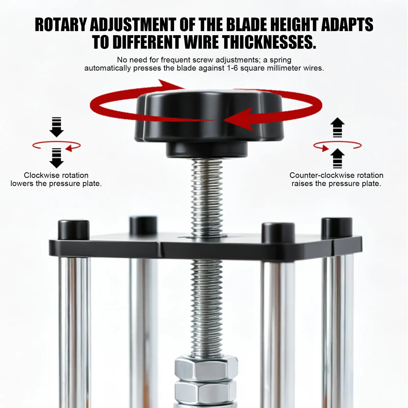 Wire Stripper Machine High Speed Peeler With Replacement Cutters Manual Wire Stripper Machine For Home Renovation Construction