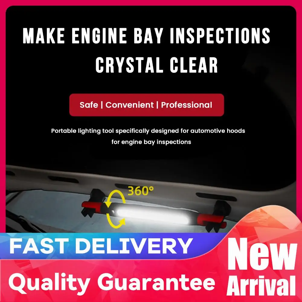 

Мощный перезаряжаемый светодиодный рабочий фонарь с высокой яркостью, идеально подходит для аварийного ремонта автомобилей, с крючками и магнитным основанием.