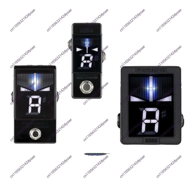 Professional Chromatic Tuner Pedal with Ultra Buffer & Black Mirror Mode