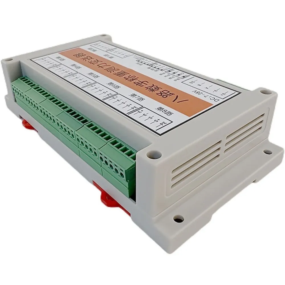 A13E-RS485 Modbus RTU 8 CH Digital Weighing Transmitter, 10-Point Calibration Support, High Accuracy Sensor Signal Module