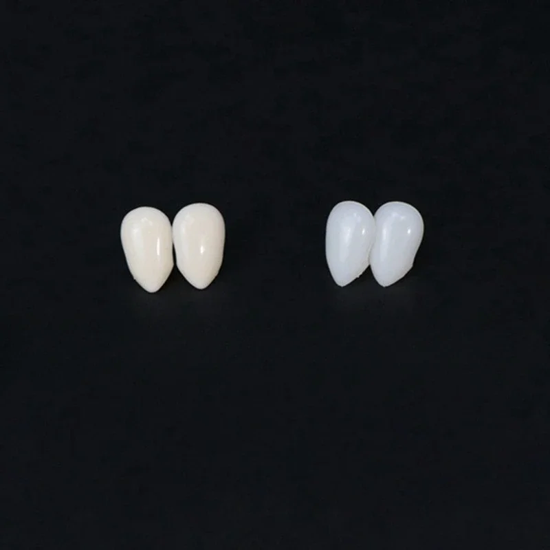 Vampiro dentes falsos dentaduras presas, Halloween Party Costume, Vestido horrível, Cosplay Photo Props, Favores, Decorações DIY, Adultos e Crianças