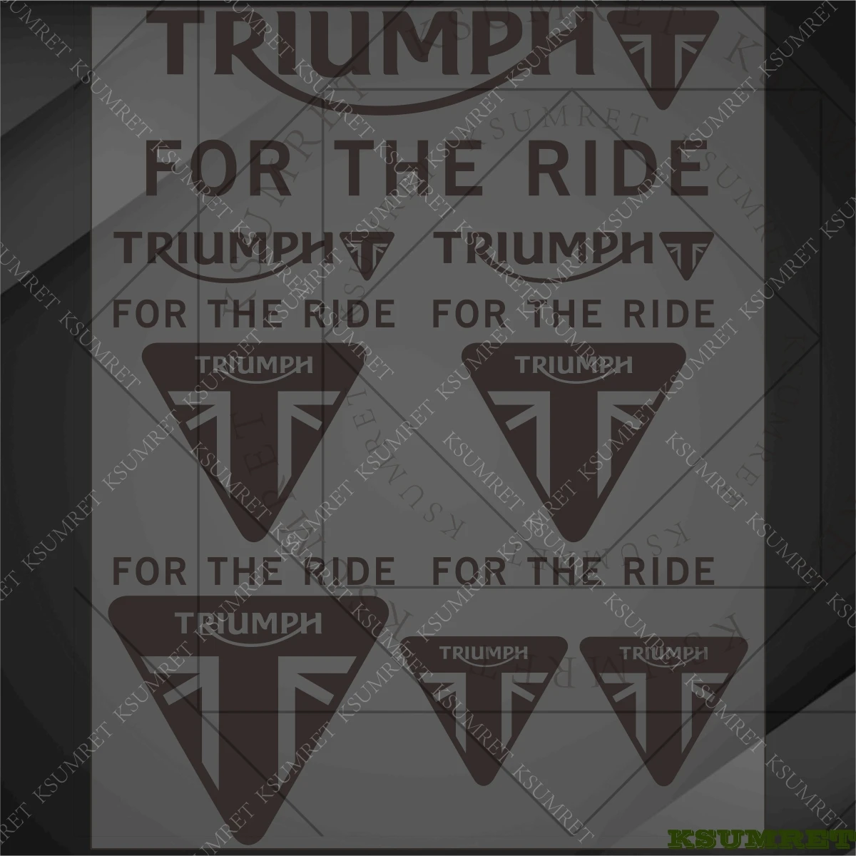 For Triumph Sticker…