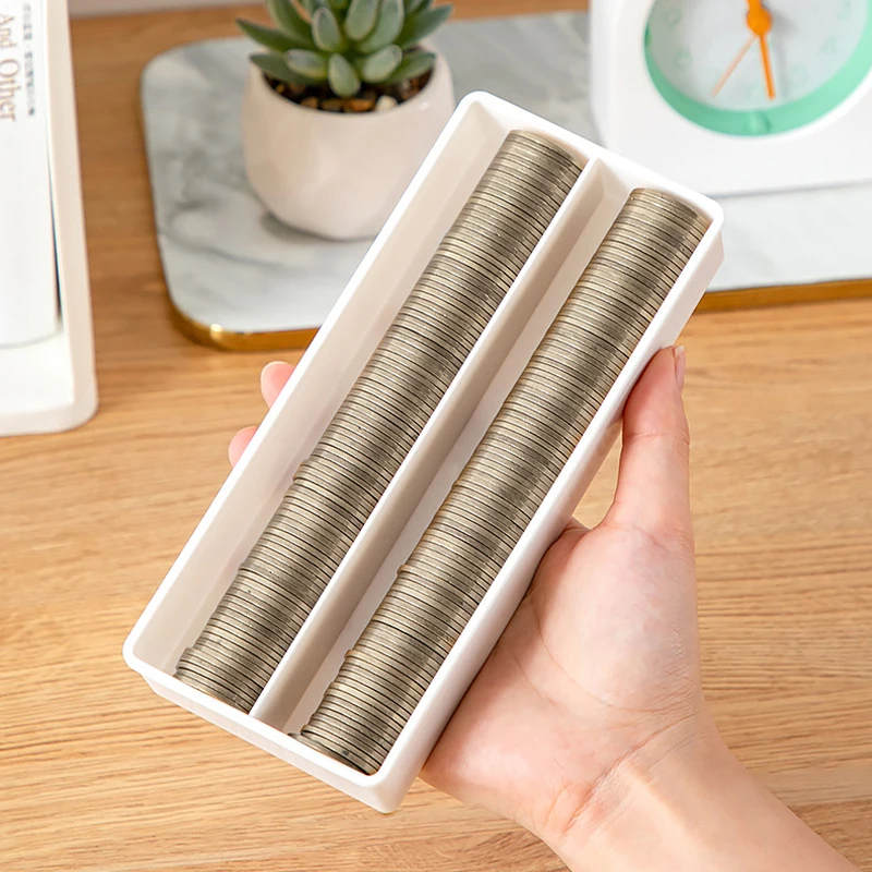 Portable Storage Box Paper Money Album Currency Banknote Case Coin Storage Collection Boxes Holder Transparent Plastic Case