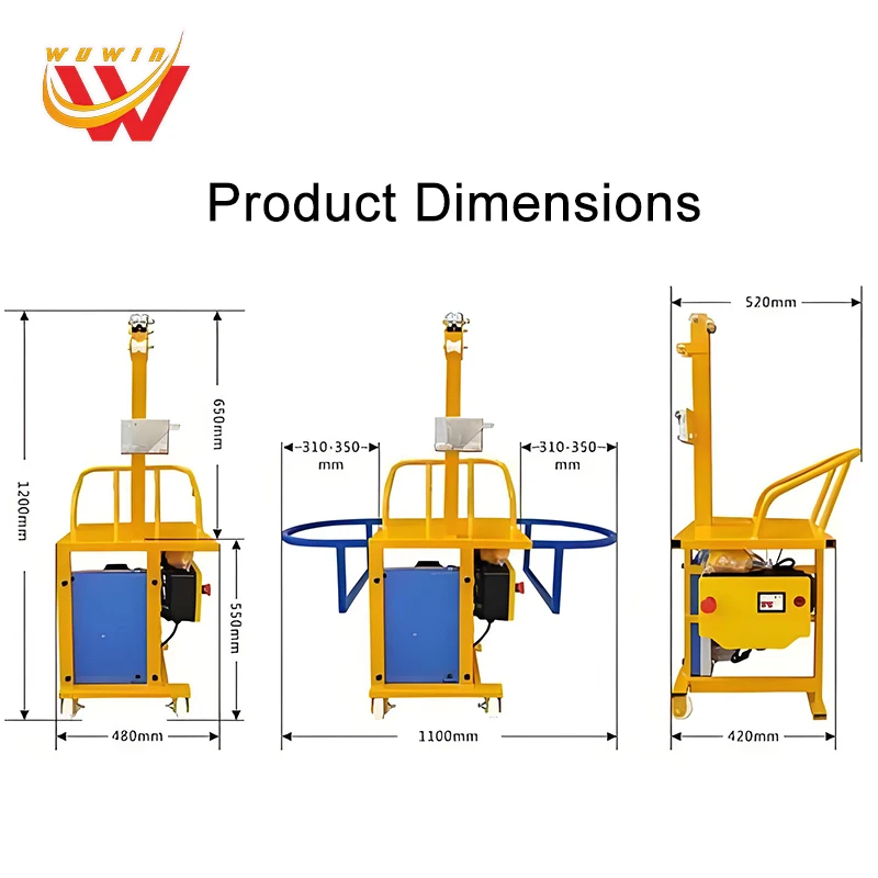 CE Certified Single Person Suspended Platform ZLP250 Construction Maintaining Electric Platform Cradle Gondola