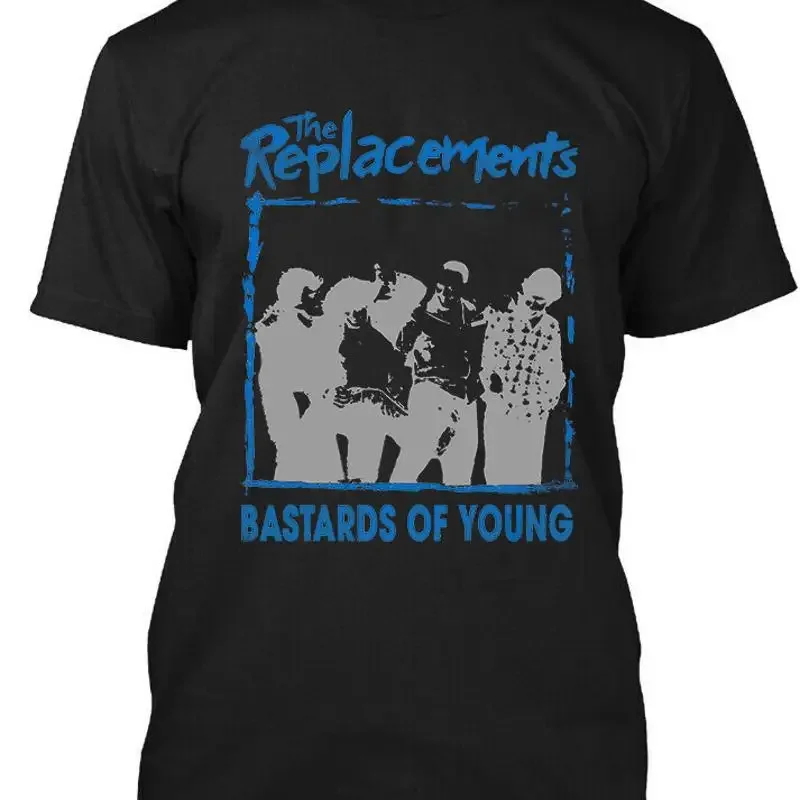 New Popular The Replacements Bastards Of Young American Music Logo T Shirt S 4Xl