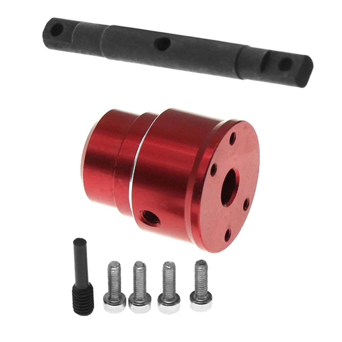 Aluminium Alloy Differential Locker Spool for SUMMIT 1/10 S RC Car Upgrade Parts Accessories Red