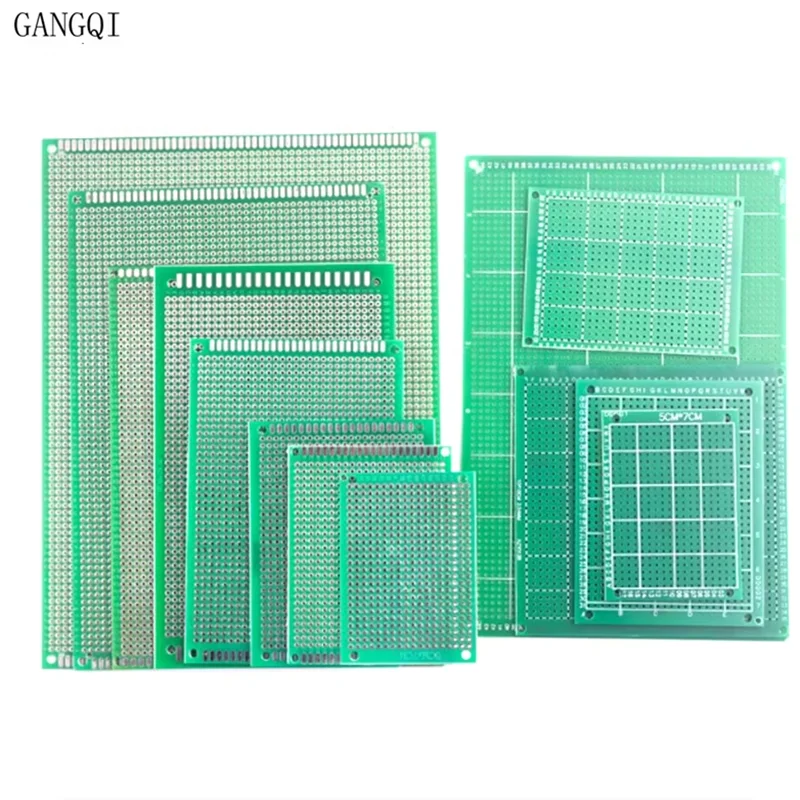 2x8CM 9x15 8x12 7x9 6x8 5x7 4x6 3x7 2x8 CM Double Side Prototype Diy Universal Printed Circuit PCB Board Protoboard For Arduino