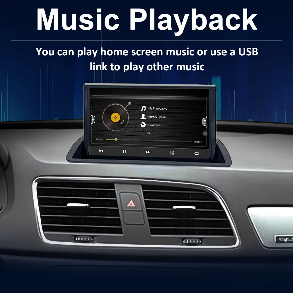 Für Audi Q3 2011 - 2018 Android 15 System BT GPS 4G WiFi 8 Zoll Auto Multimedia Video Radio Player Touchscreen Audio DSP Stereo – Detail 18