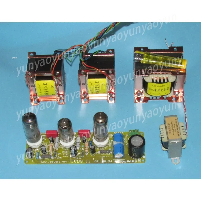 6N1 Push 6P1 Tube Amplifier Kit Including Transformer, Tube Amplifier EI66*30/EI57*25