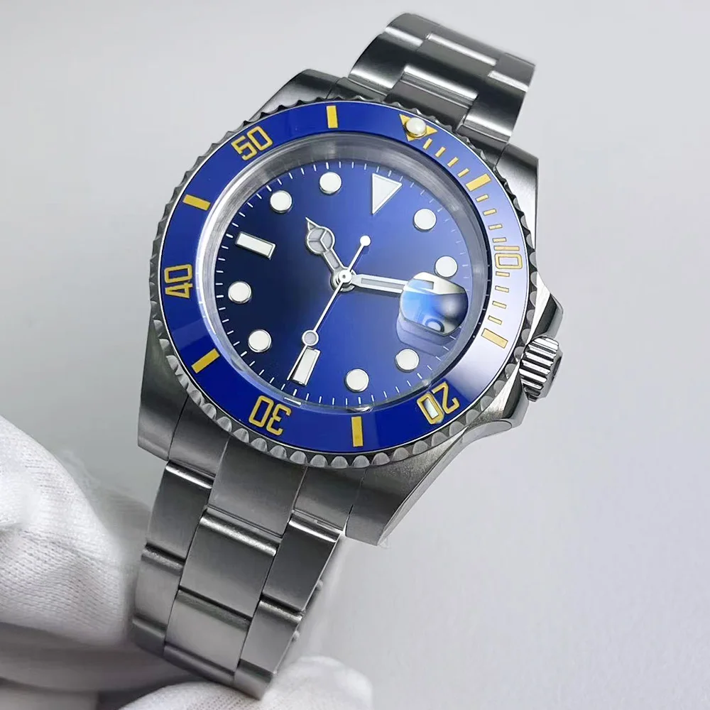 904L Stainless Steel case,Fashionable diving Watch ,for 3ATM Waterproof Automatic Mechanical Movement Men Wristwatch Ceramic