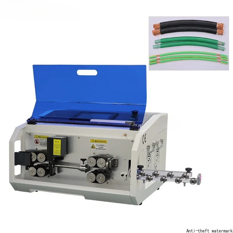 2025 Hot Selling Product - High-Speed ​​Fully Automatic 35mm² Wire Cutting and Stripping Machine EW-05A Cable Stripping Machine