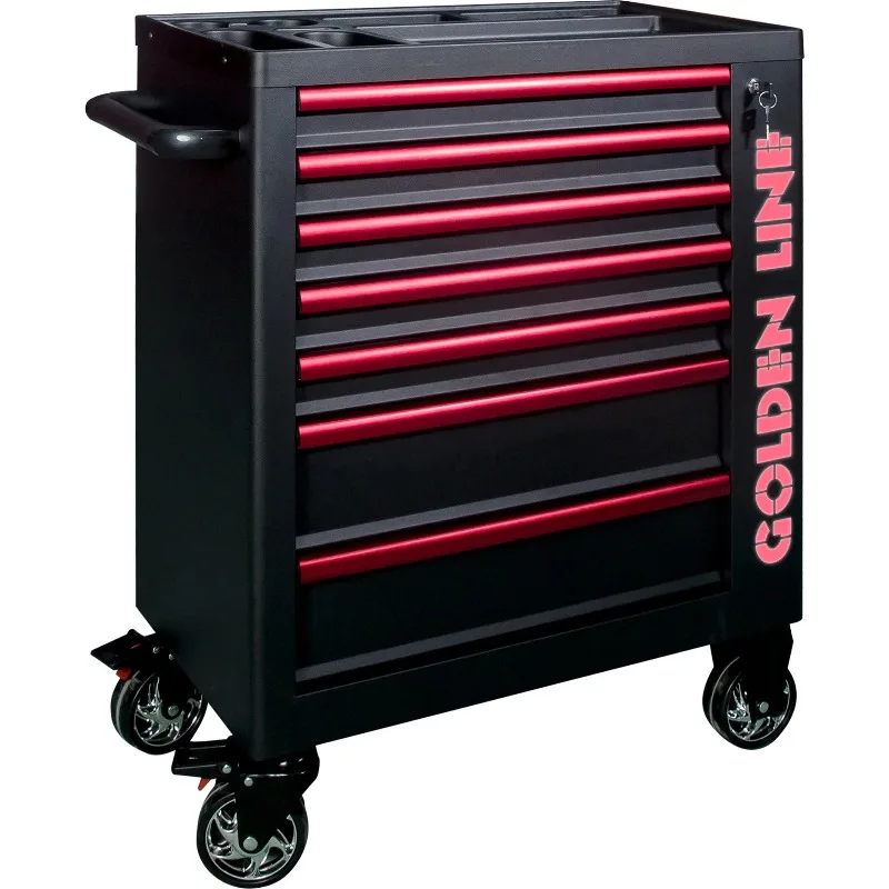 High Quality Steel Roller Trolley Tool Box Hot Sale Iron Material Tool Cabinet