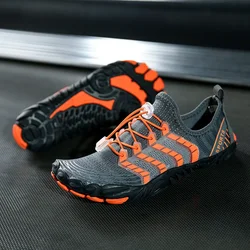 Aqua Shoes Men Unisex Breathable Water Wading Shoes Quick-Drying Swimming Barefoot Beach Upstream Light Outdoor Hiking Non-slip