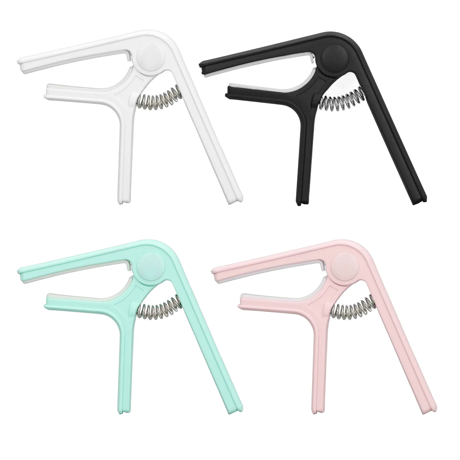 6 String Capo Guitar Capo Sturdy ABS Spring Even Pressure Acoustic Guitar Ukulele Bass Banjo Mandolin - view 4