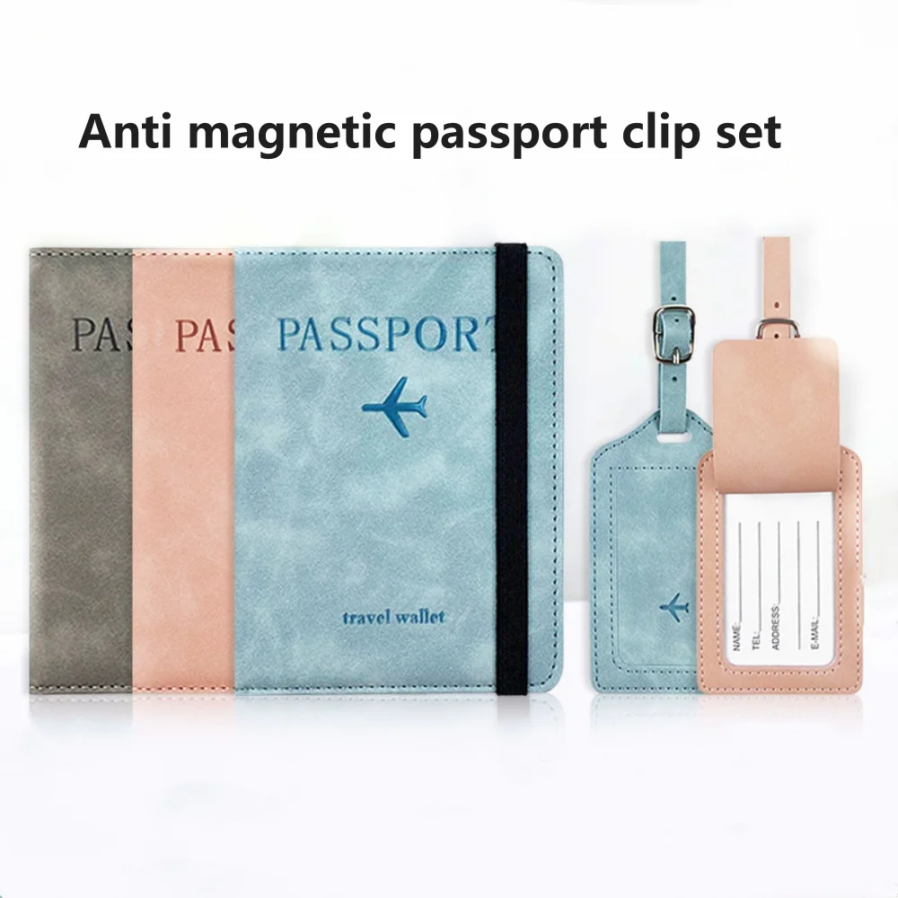 

Обложка для паспорта для предметов первой необходимости в путешествиях, чехол-кошелек для паспорта, дорожные аксессуары, держатели для книг для паспорта для женщин/мужчин