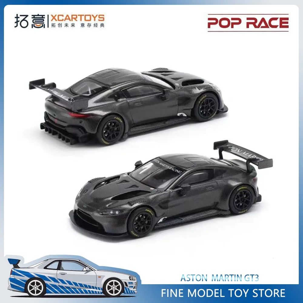 

POP RACE 1:64 Aston Martin VANTAGE GT3 PR640178 True Scale Miniatures Alloy Premium Diecast Car Model Vehicle Collectible