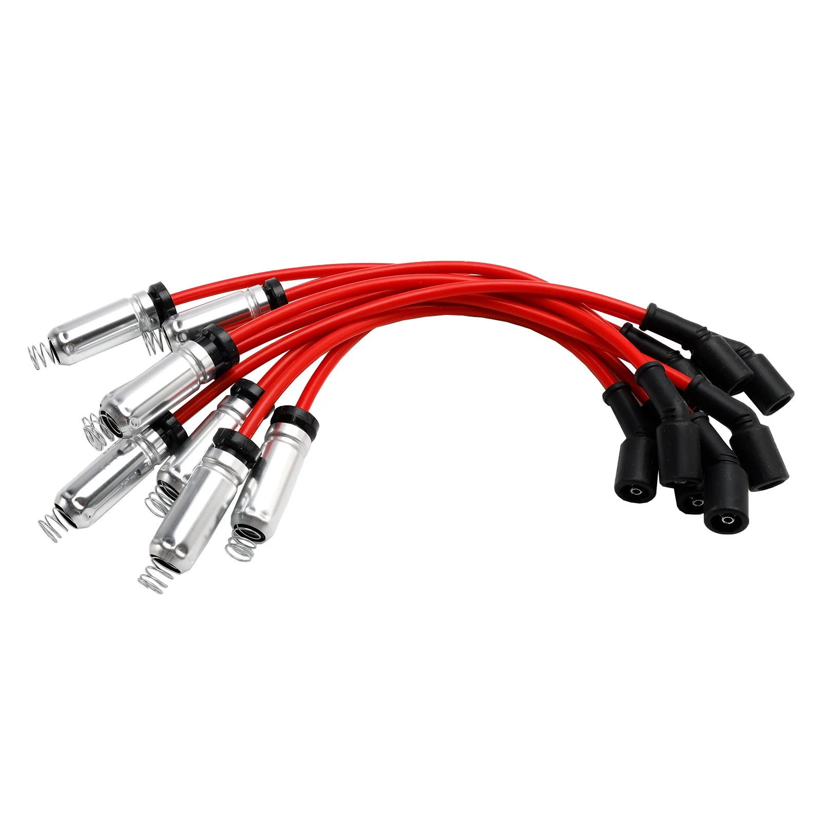 8pcs 10.5mm Spark Plugs Wires Set 19299585 For Chevy For GMC 4.8L 5.3L 6.0L V8 Truck Ignition Wires