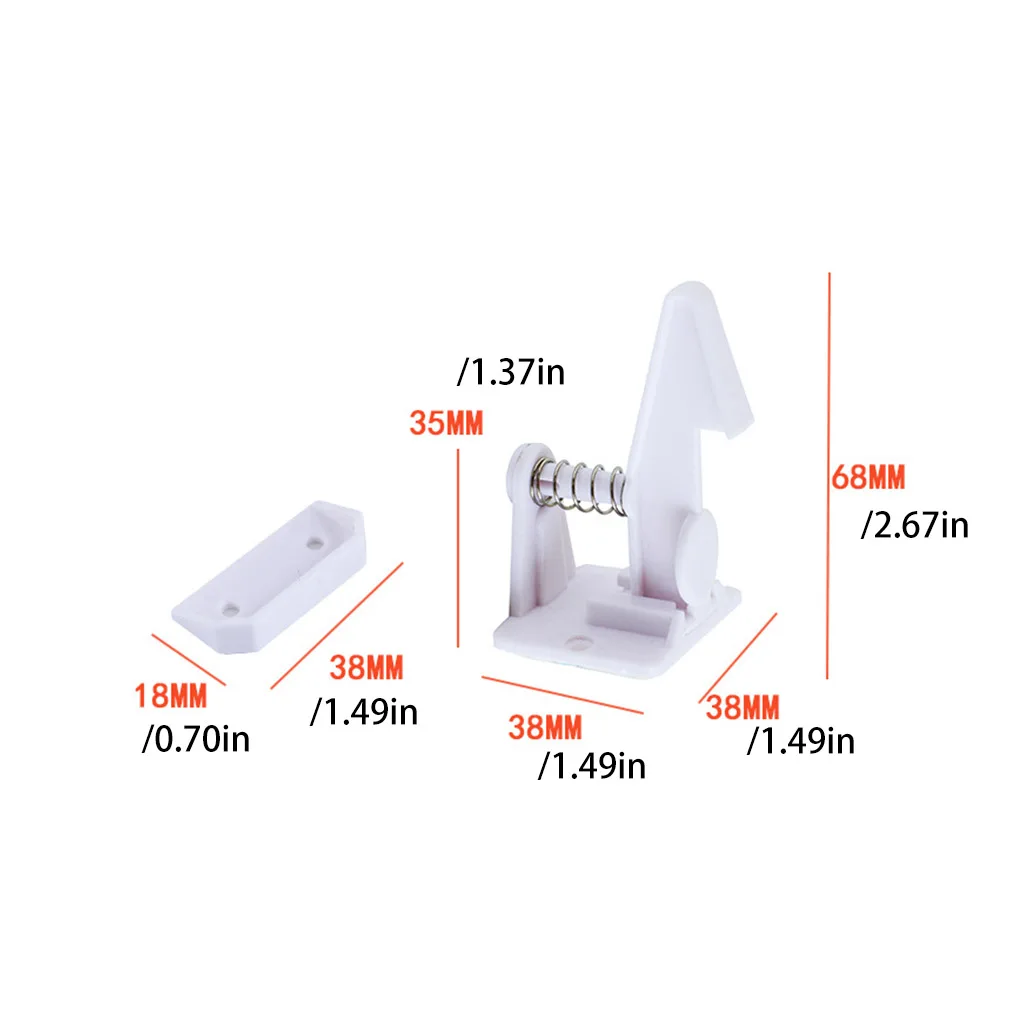 

Children Protection Baby Safety Security Lock Bedroom Cabinet Lock for Kids Drawer Door Child Toddler Invisible Closet Locker