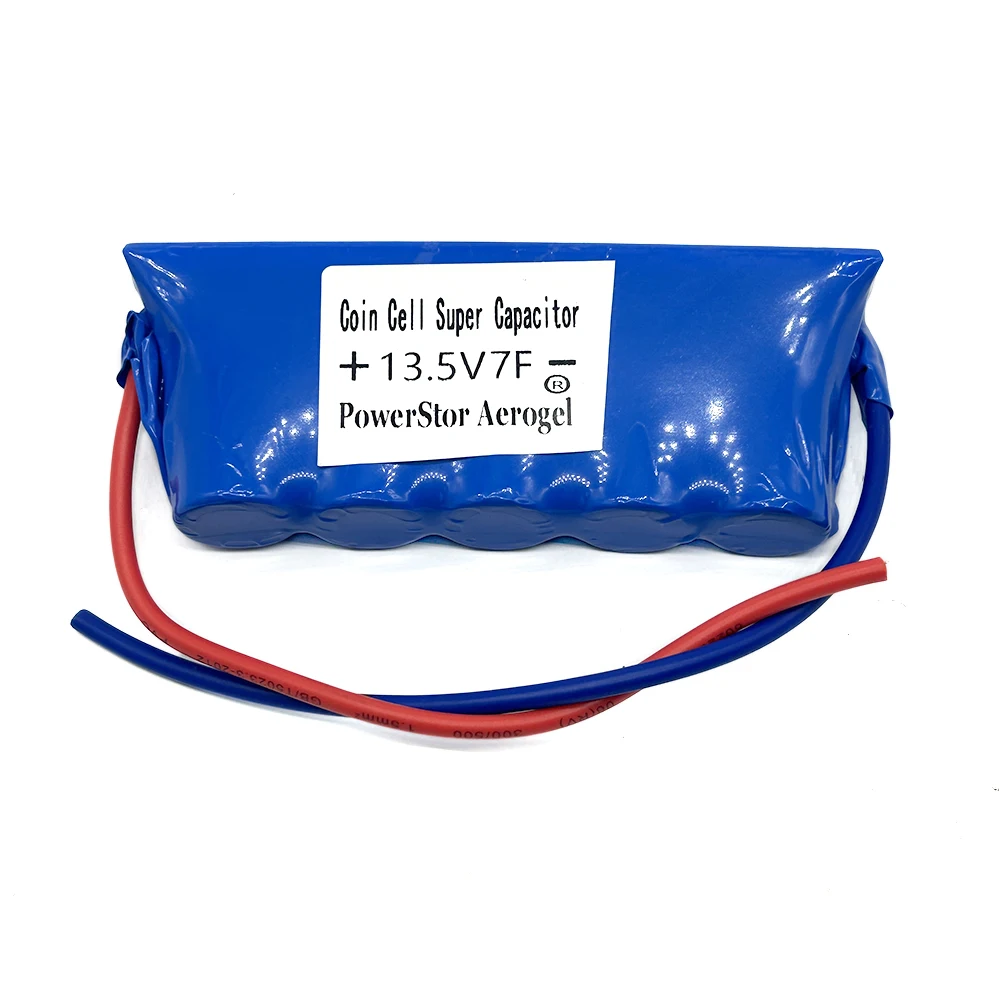 1 Juego de módulo rectificador de automóvil PowerStor Aerogel 13.5V7F 2.7V35F 5 uds conexión banco pequeño para fuente de alimentación de respaldo