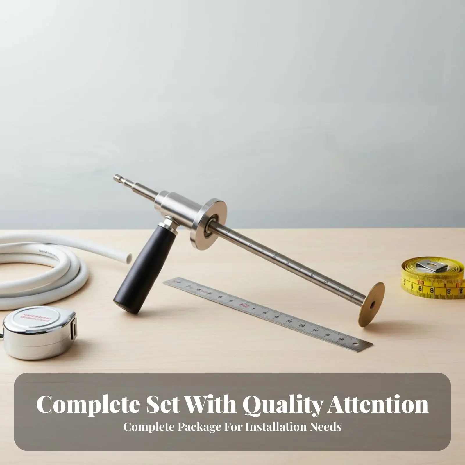 Adjustable Plumbing Cutter With Measurement Scale Internal PVC Pipe Cutter Internal Pipe Cutting Tool Ergonomic Handle