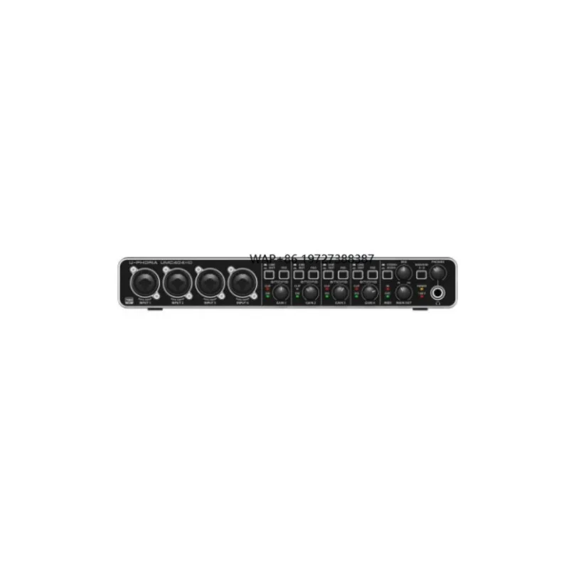 Audio Interface Sound Card Electric Guitar Live External Sound Card for microphones UMC404HD