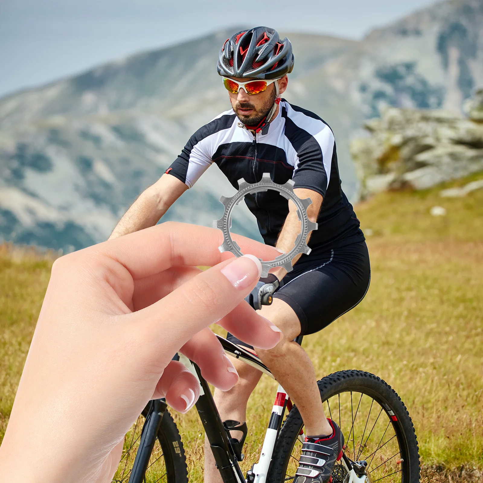 

Flywheel Repair Patch For Front Bike Sprocket Bicycle Single Speed Cassette Mountain Road Cycling Gear Fixed Hub Part