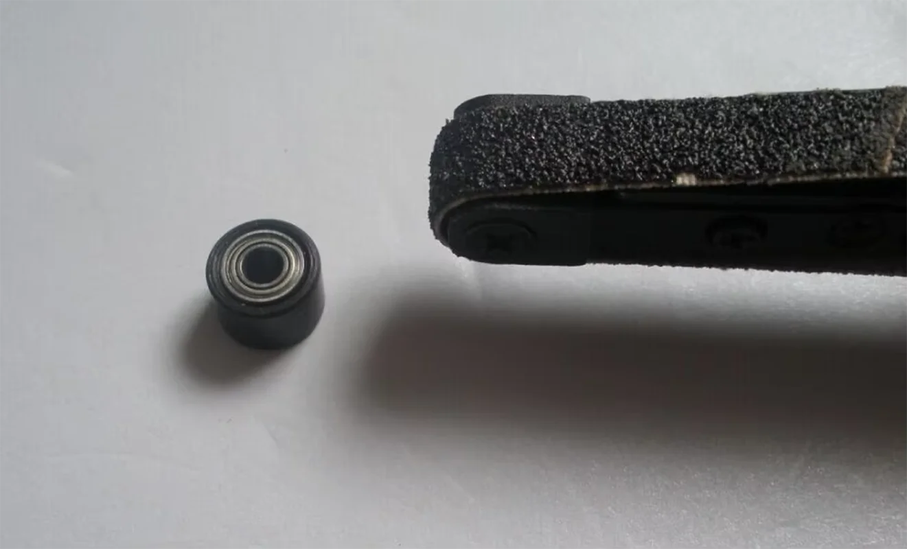 front steel roller for 10mm*330mm  and 10mm*600mm air belt sander pneumatic belt sander