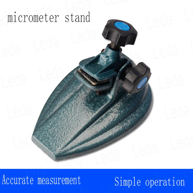 

1pcs Bracket、Double Rotation Fastening, Bracket、 Measuring Base、 Clip Head、 Micrometer Base