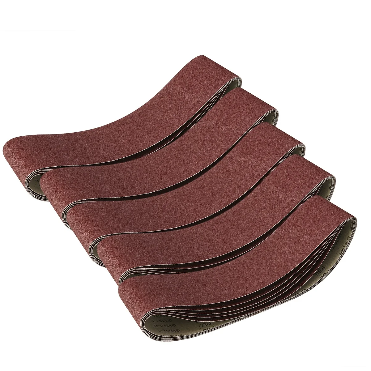 

5pcs Sanding Belts Polishing Flexible Resin Bonded Cloth Wood Paint Varnish Plastics Plasters Metal Sanding