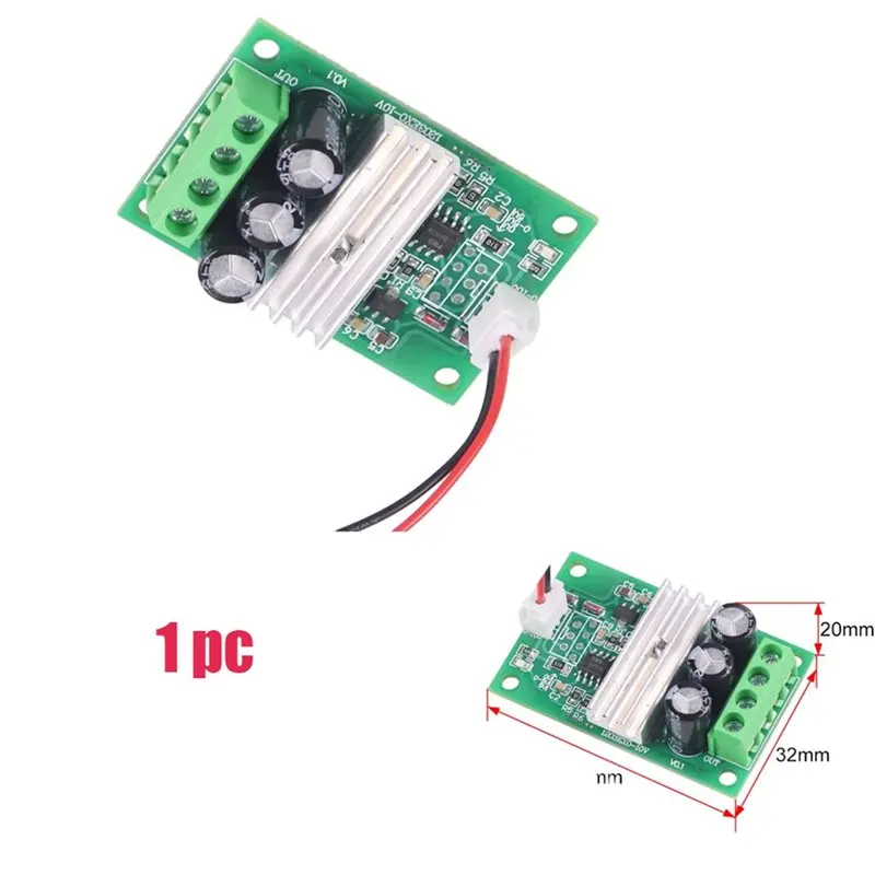 DT24 PLC Analog Voltage Signal Regulator Module 0-10V Adjustable Fan Speed Control 6V 12V 24V 3A Dimmer