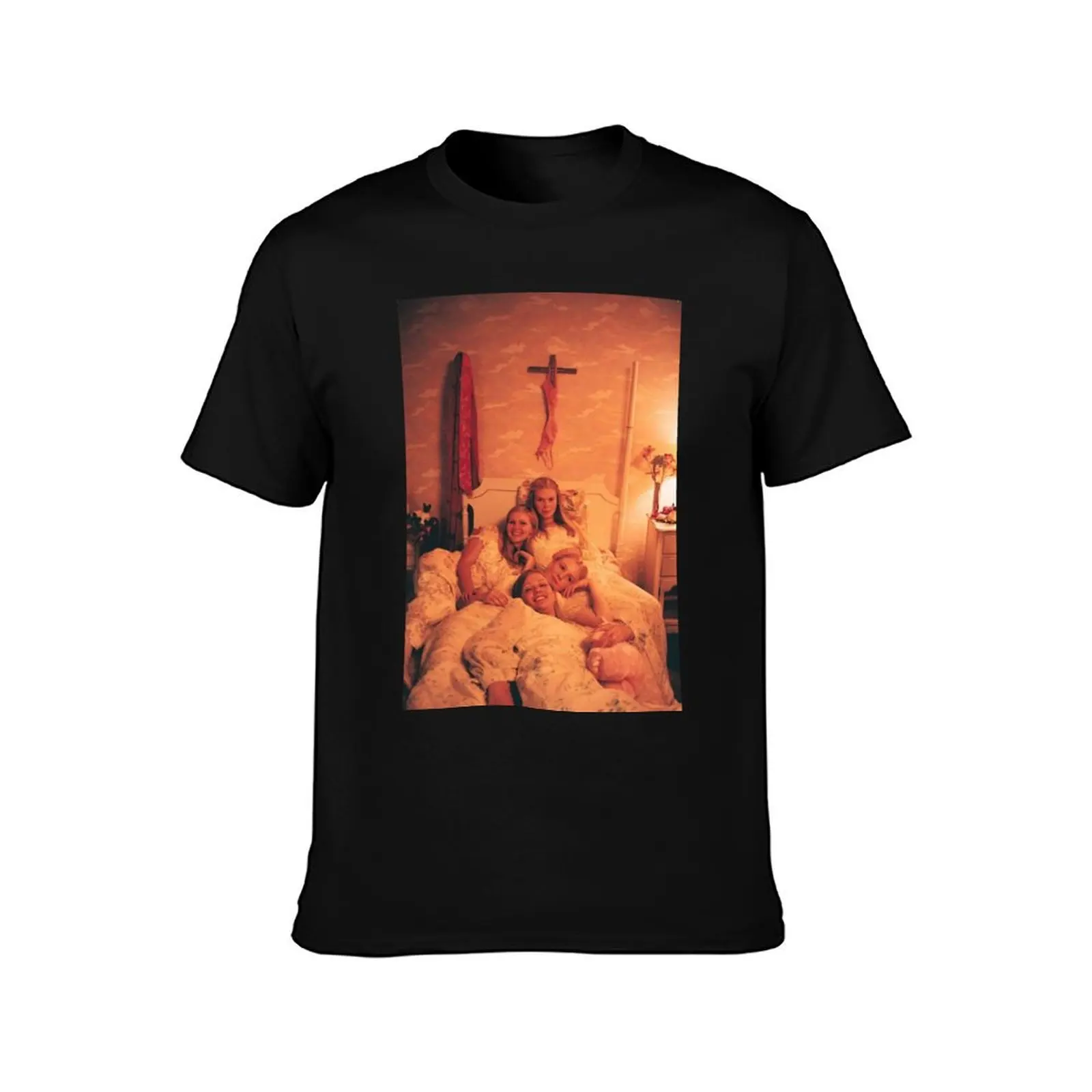 Gift For Men The Virgin Suicides Vintage Retro T-Shirt Fashion Simple Casual Tee Shirt T-Shirt