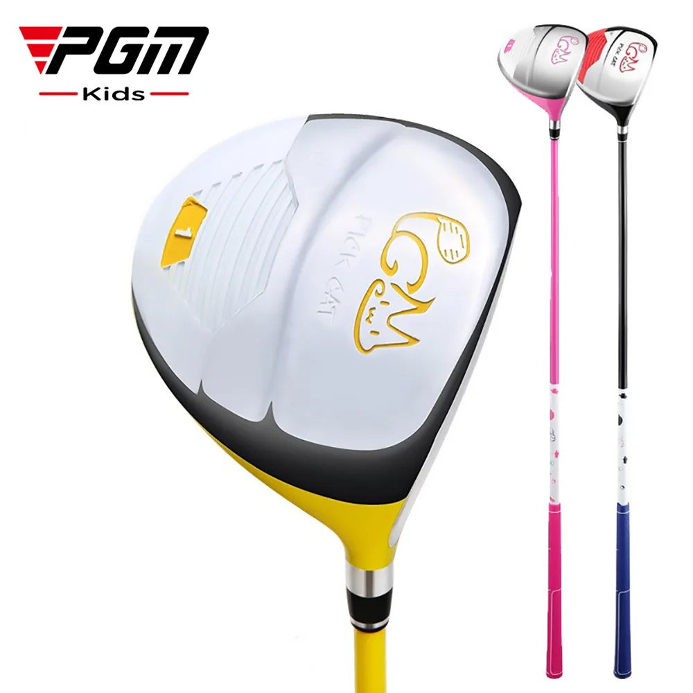 

PGM Golf Clubs,Kids Right Handed Aluminum Alloy Head Club,Children Drivers for 3-12 Years 1# Wood Pole Carbon Shaft JRMG007